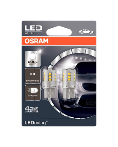OSRAM LED sada pre dodatočnú montáž 246515023 7705CW-02B W3x16d (W21W) blister (2 kusy)