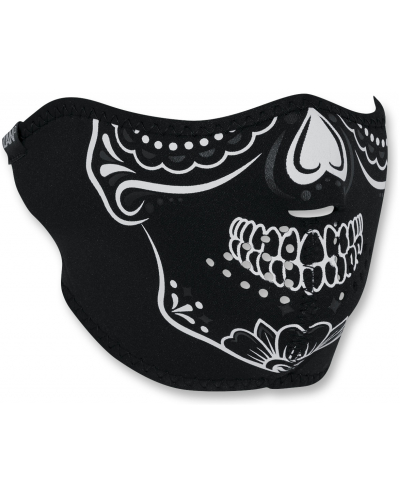 ZAN HEADGEAR maska NEOPRENE GITD black/white