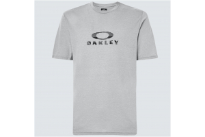 OAKLEY tričko STRIPED BARK stone gray