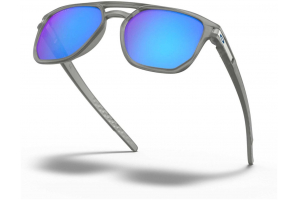 OAKLEY brýle LATCH BETA Prizm matte grey/sapphire polarized