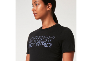 OAKLEY tričko FACTORY PILOT dámske blackout
