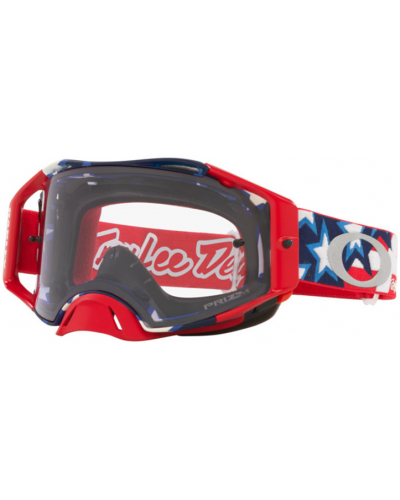 OAKLEY okuliare AIRBRAKE TLD Red Banner clear