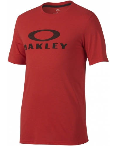 OAKLEY tričko O-MESH BARK red line