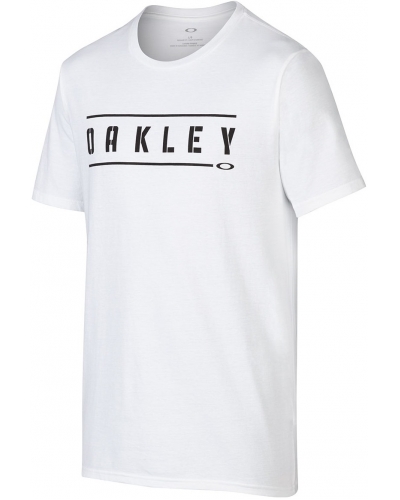 OAKLEY triko DOUBLE STACK white