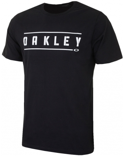 OAKLEY tričko DOUBLE STACK blackout