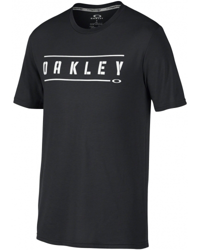 OAKLEY tričko O-DOUBLE STACK blackout