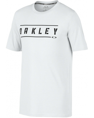 OAKLEY triko O-DOUBLE STACK white