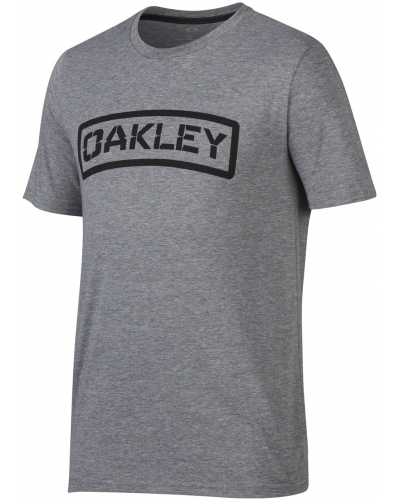 OAKLEY triko O-TAB athletic heather grey