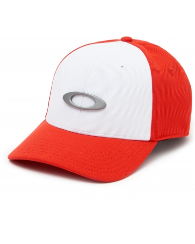 OAKLEY kšiltovka TINCAN CAP white/red