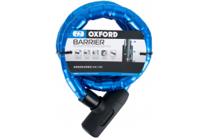 OXFORD lanový zámok BARRIER LK136 blue