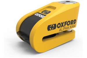OXFORD kotúčový zámok ALPHA XA14 LK217 black / yellow