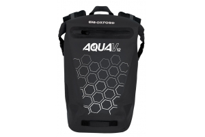 OXFORD vodotesný batoh AQUA V12 čierna objem 12 L