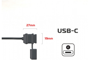 OXFORD zásuvka pro možnost dobíjení typ USB-C 5V/3A