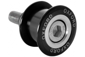 OXFORD rolny - adaptéry kyvné vidlice pro osazení zadního stojanu šroub M10 alu slitina protočné provedení černé