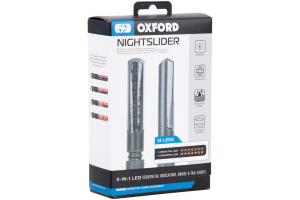 OXFORD sekvenční LED blinkry Nightslider 3 v 1 zadní vč. zadních a brzdových světel sada vč. odporů pár