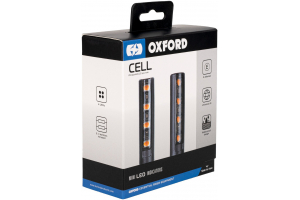 OXFORD sekvenčné LED blinkre CELL dymové sklo sada vr. odporov pár