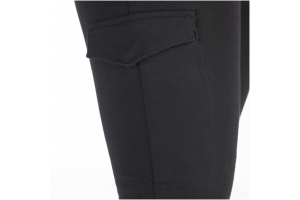 OXFORD PRODLOUŽENÉ kalhoty SUPER CARGO dámské legíny s Aramidovou podšívkou černé