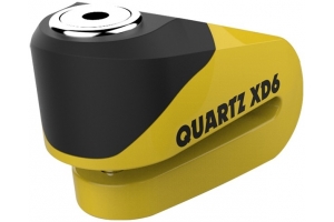 OXFORD kotoučový zámek QUARTZ XD6 LK265 yellow/black