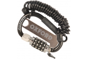 OXFORD zámok na prilbu LIDLOCK OX623 black