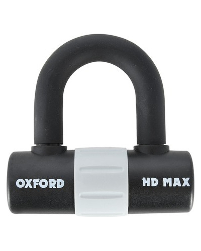 OXFORD zámek U profil HD Max černý/šedý průměr čepu 14 mm