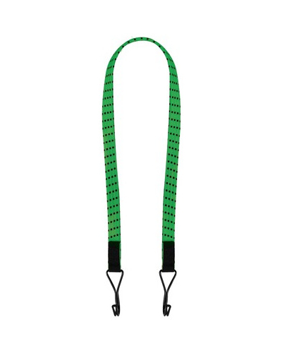 OXFORD gumicuk Twin Wire "pavúk" plochý dĺžka/šírka popruhu 600/16 mm so zakončeními pomocou drôtových hákov zelený