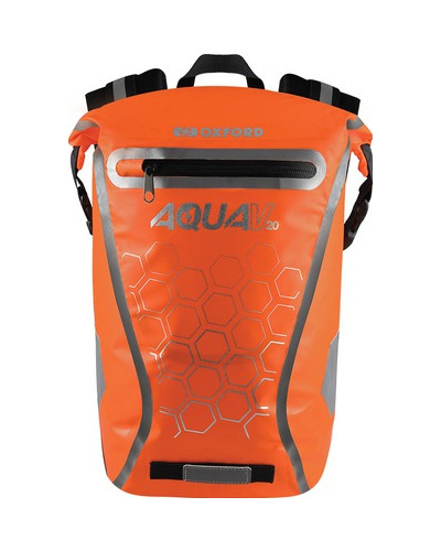 OXFORD vodotěsný batoh AQUA V20 oranžová objem 20 L