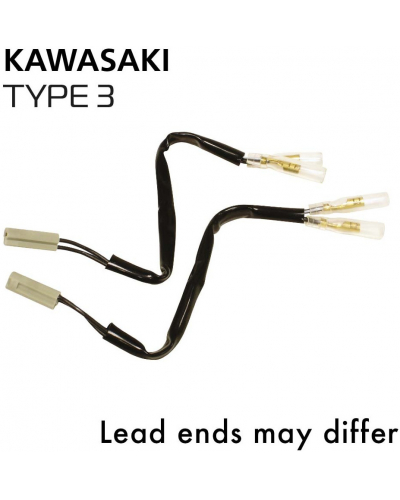 OXFORD univerzální konektor pro připojení blinkrů Kawasaki sada 2 ks