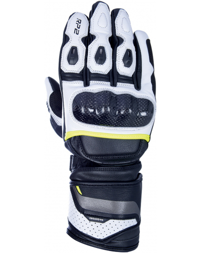 OXFORD rukavice RP-2 2.0 čierne/biele/žlté fluo