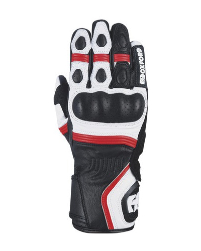 OXFORD rukavice RP-5 2.0 bílé/černé/červené