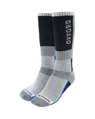 OXFORD ponožky THERMAL grey/black/blue