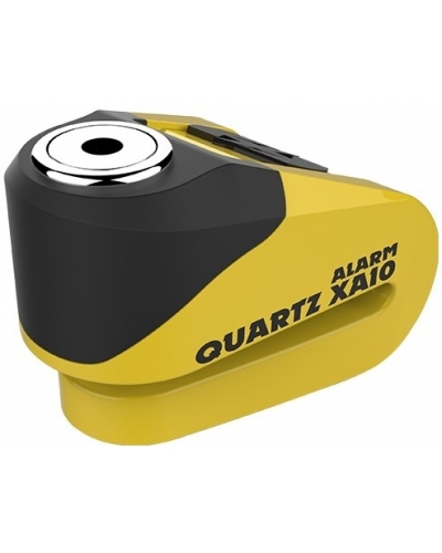 OXFORD kotúčový zámok QUARTZ XA10 LK216 Alarmový yellow/black
