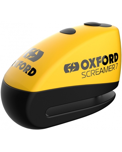 OXFORD kotúčový zámok SCREAMER 7 LK290 yellow / black