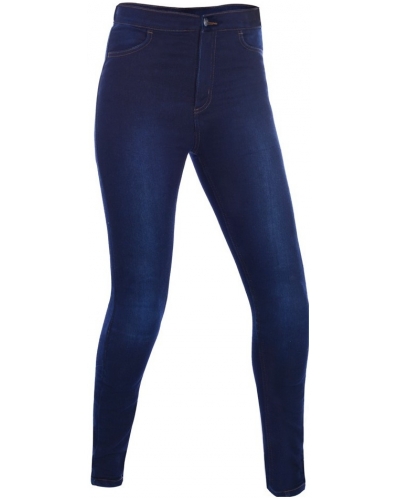 OXFORD nohavice jeans SUPER JEGGINGS TW190 Short dámske indigo