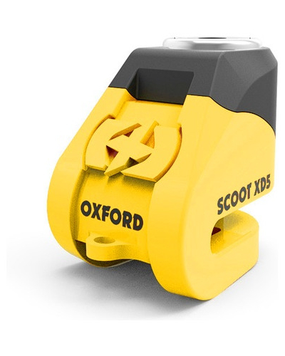 OXFORD kotoučový zámek MICRO XD5 LK205 yellow/black