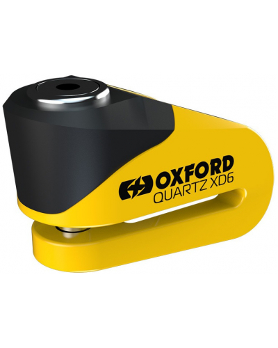 OXFORD kotúčový zámok QUARTZ XD6 LK207 black / yellow