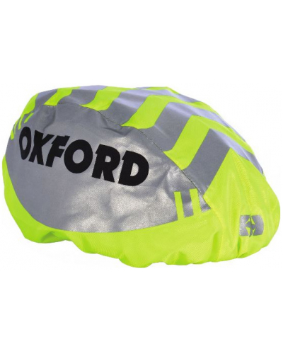 OXFORD pláštěnka na přilbu BRIGHT RE464 grey/fluo yellow
