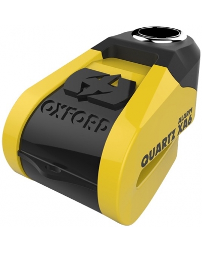 OXFORD kotúčový zámok QUARTZ XA6 LK270 yellow / black