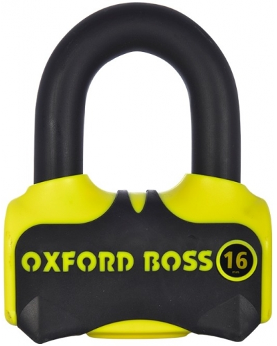 OXFORD zámok BOSS 16 yellow