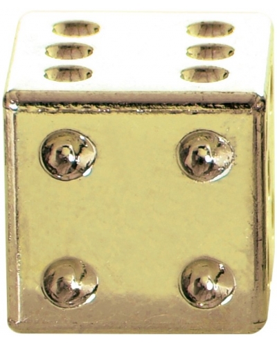 OXFORD čepičky ventilku LUCKY DICE OF893G gold