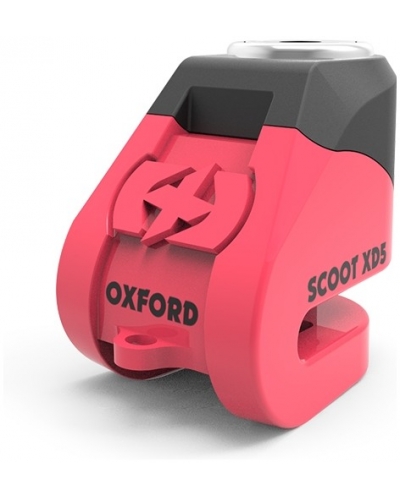 OXFORD kotoučový zámek SCOOT XD5 LK263 pink