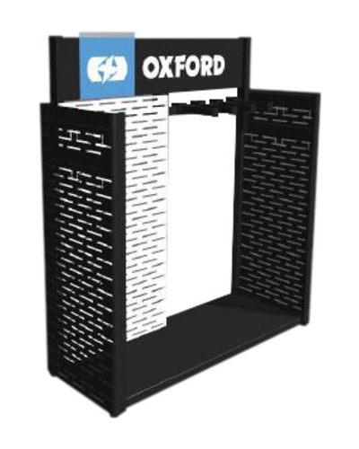 OXFORD stojan na oblečení s podélnou tyčí řady Premium Advanced ŠxVxHL = 1240x1270x460 mm