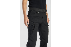 PANDO MOTO nohavice jeans MARK KEV 01 Long black