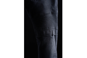 PANDO MOTO kalhoty jeans KARL DEVIL 9 washed black