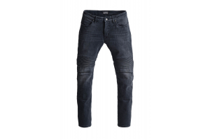PANDO MOTO kalhoty jeans KARL DEVIL 9 Short washed black