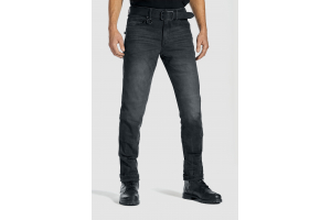 PANDO MOTO kalhoty jeans ROBBY COR 01 washed black