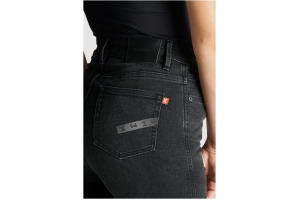 PANDO MOTO kalhoty jeans KUSARI COR 01 Short dámské washed black