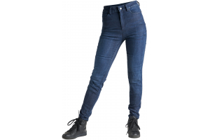PANDO MOTO kalhoty jeans KUSARI COR 02 Short dámské washed blue