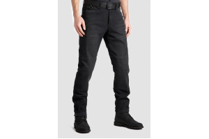 PANDO MOTO kalhoty jeans BOSS DYN 01 black
