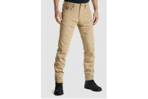 PANDO MOTO kalhoty jeans ROBBY COR 01 beige