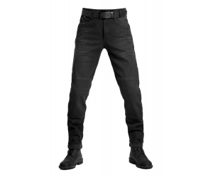 PANDO MOTO nohavice jeans BOSS DYN 01 Long black